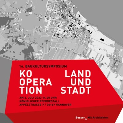 06.07.2022 | Prof. Teresa Galí-Izard at the 16 Baukultursymposium: Kooperation Land und Stadt